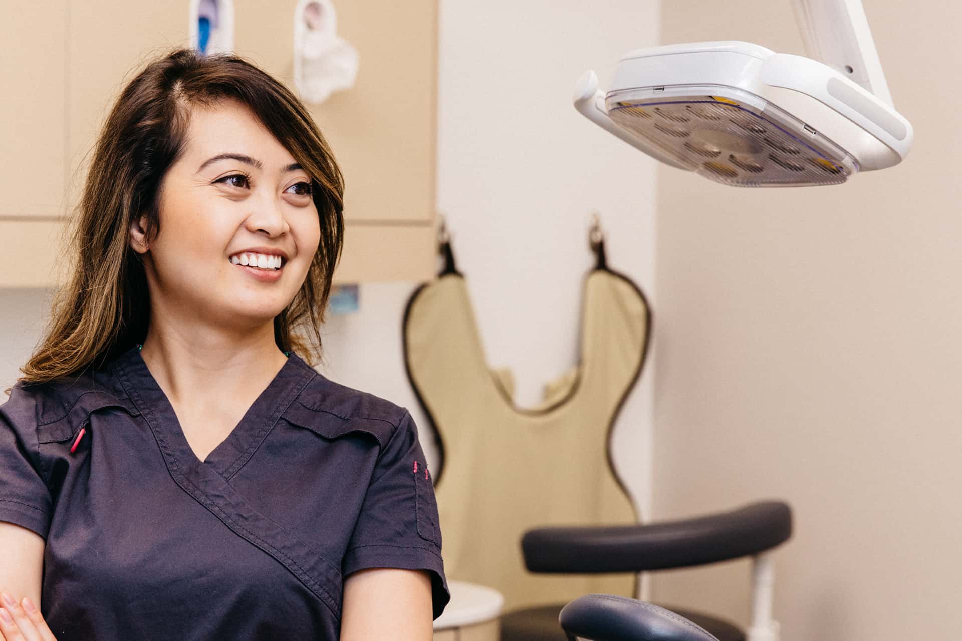 A smiling PoloPark Dental team member